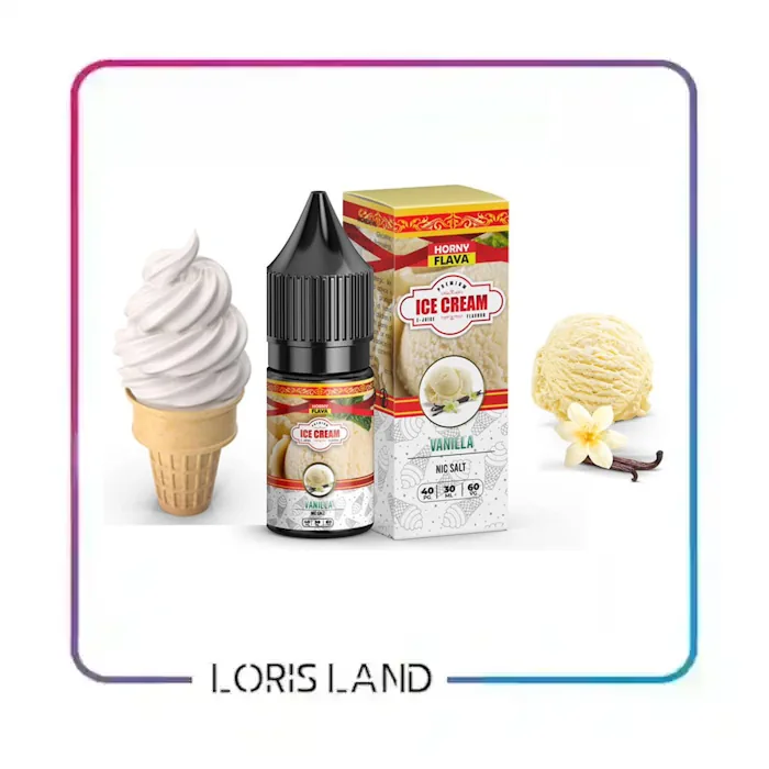 سالت بستنی وانیلی هورنی فلاوا